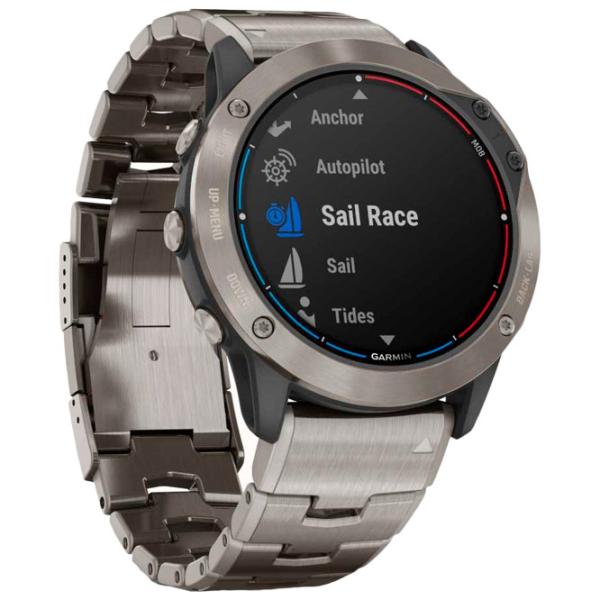 Умные часы Garmin Quatix 6 1.3"/ 010-02158-95/ Titanium Титан photo 3