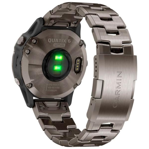 Умные часы Garmin Quatix 6 1.3"/ 010-02158-95/ Titanium Титан photo 6