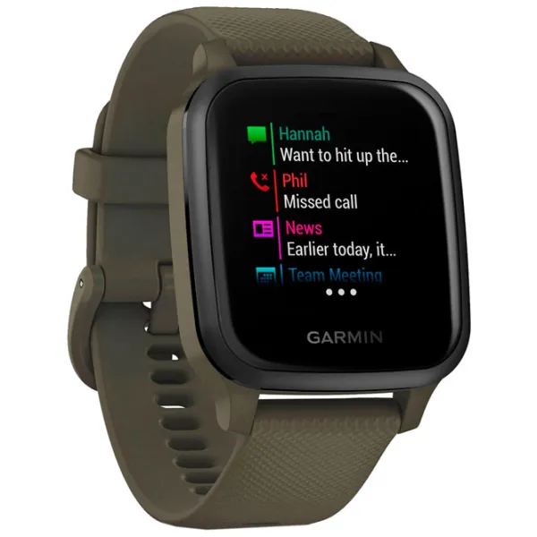 Умные часы Garmin Venu Sq – Music Edition 1.3"/ 010-02426-13/ Мох Зелёный photo 3