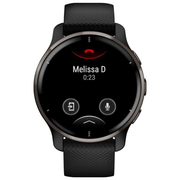 Умные часы Garmin Venu 2S Plus 1.3"/ 43.6 мм/ Черный - Чёрный/ 010-02496-11 photo 2