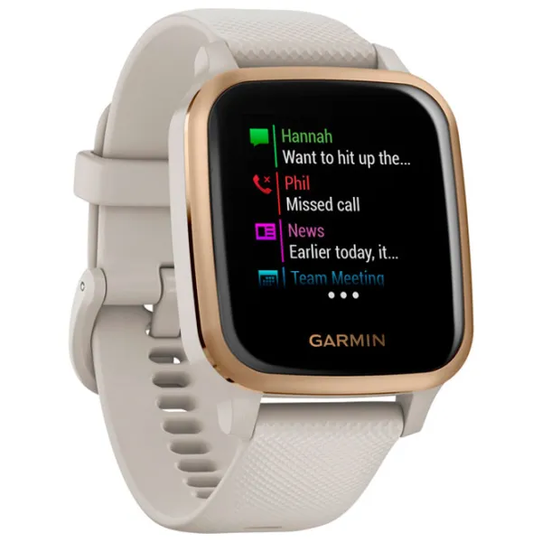 Ceas inteligent Garmin Venu Sq – Music Edition 1.3"/ 010-02426-11/ Rose Rose Gold photo 3