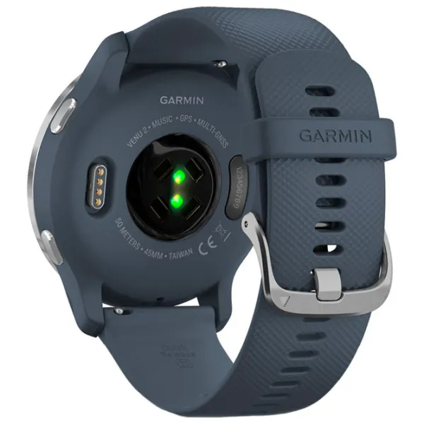 Ceas inteligent Garmin Venu 2 1.3"/ 010-02430-10/ Granite Silver photo 6