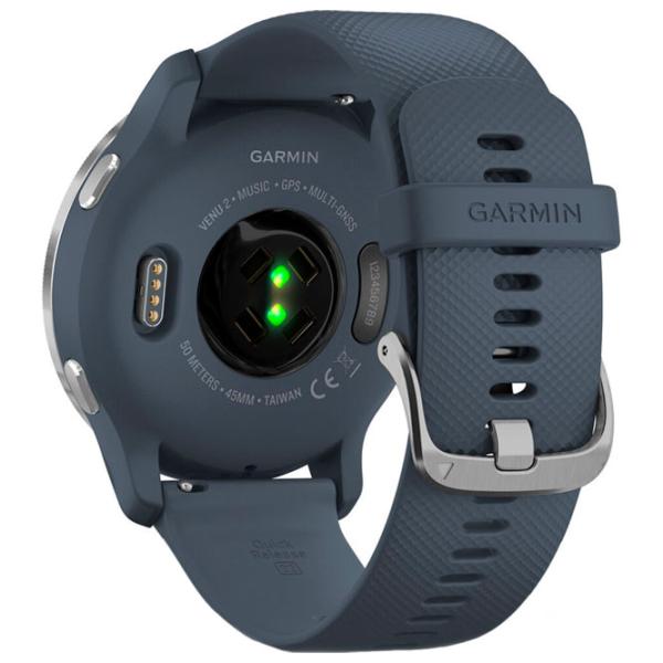 Ceas inteligent Garmin Venu 2 1.3"/ 010-02430-10/ Granite Silver photo 6