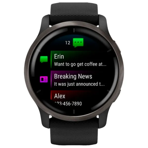 Ceas inteligent Garmin Venu 2 1.3"/ 010-02430-11/ Slate Black photo 2