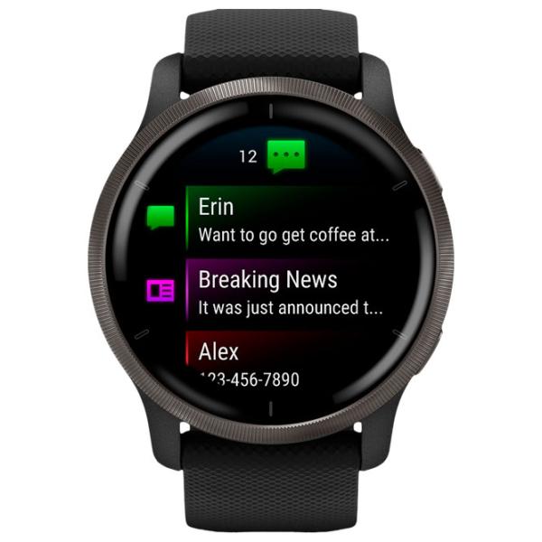 Ceas inteligent Garmin Venu 2 1.3"/ 010-02430-11/ Slate Black photo 2