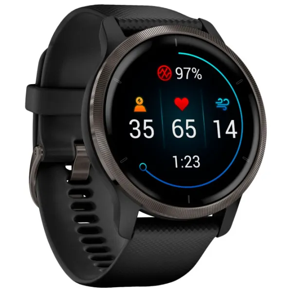 Ceas inteligent Garmin Venu 2 1.3"/ 010-02430-11/ Slate Black photo 3