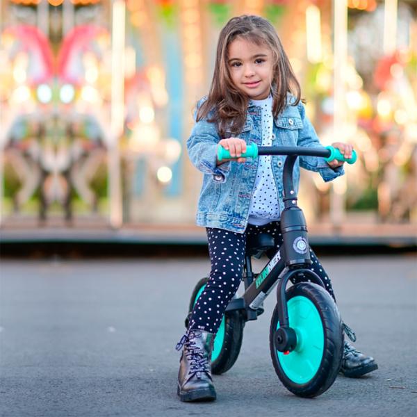 Bicicletă fără pedale Lorelli Runner 11" Metal/ Turquoise Black photo 8 Bicicletă fără pedale Lorelli Runner 11" Metal/ Turquoise Black photo 8