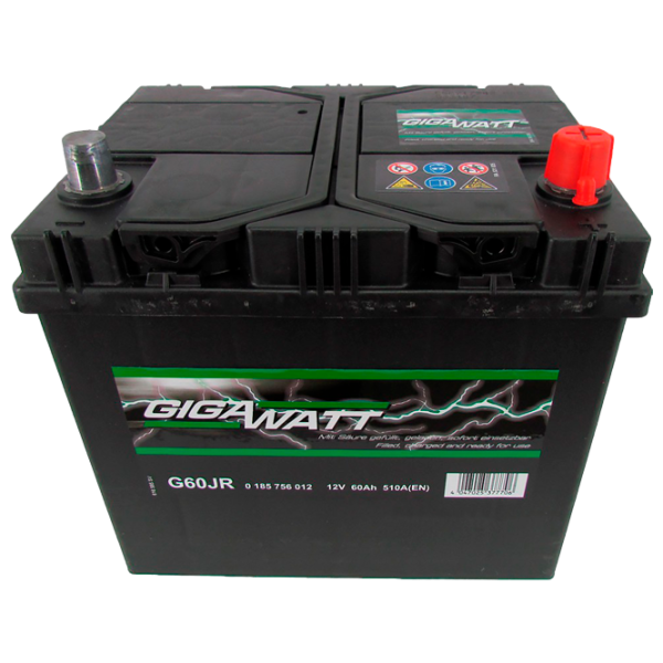 Acumulator auto Gigawatt 60AH S4 024 510A photo 2 Acumulator auto Gigawatt 60AH S4 024 510A photo 2