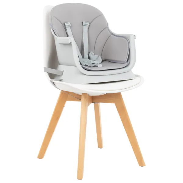 Стульчик для кормления Kikka Boo Eat N Play (31004010124) Трансформер/ 6 месяцев/ Серый photo 5 Стульчик для кормления Kikka Boo Eat N Play (31004010124) Трансформер/ 6 месяцев/ Серый photo 5