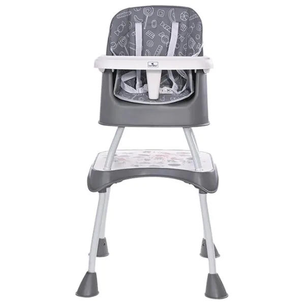 Scaun de masă Lorelli Trick (10100492137) Transformer/ 6 luni / Gray  photo 2 Scaun de masă Lorelli Trick (10100492137) Transformer/ 6 luni / Gray  photo 2