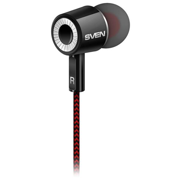 Наушники Sven E-108 Красный Черный Проводная/ Персональный photo 4 Наушники Sven E-108 Красный Черный Проводная/ Персональный photo 4