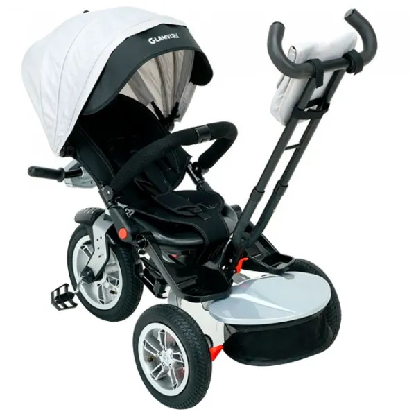 Трицикл Glamvers Eagle 25 кг/ Серый photo 2 Трицикл Glamvers Eagle 25 кг/ Серый photo 2