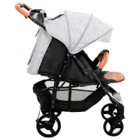 Cărucior pentru copil Glamvers Bruno 166003/ Gray photo 3