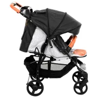 Cărucior pentru copil Glamvers Bruno 37612/ Black photo 3