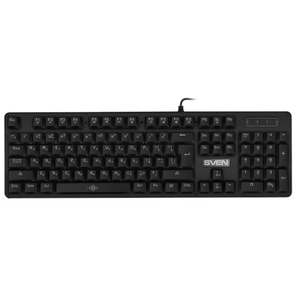 Tastatură Sven KB-G9100 Cu fir/ Black photo 2