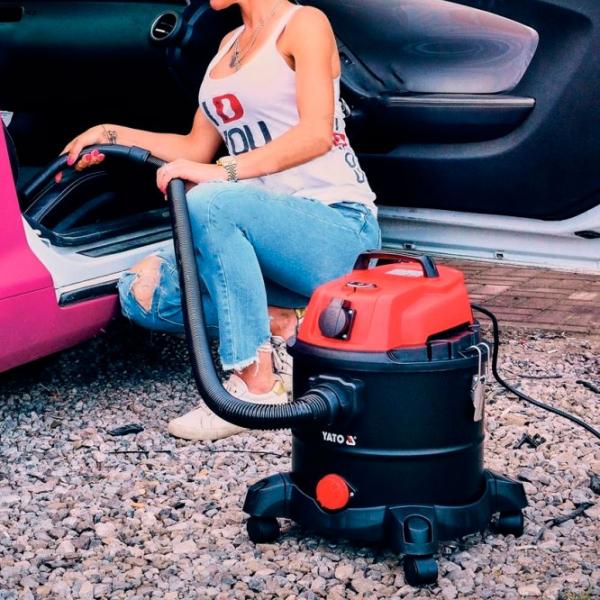Aspirator industrial Yato YT-85700 Uscată, umedă/ 2000 W photo 5