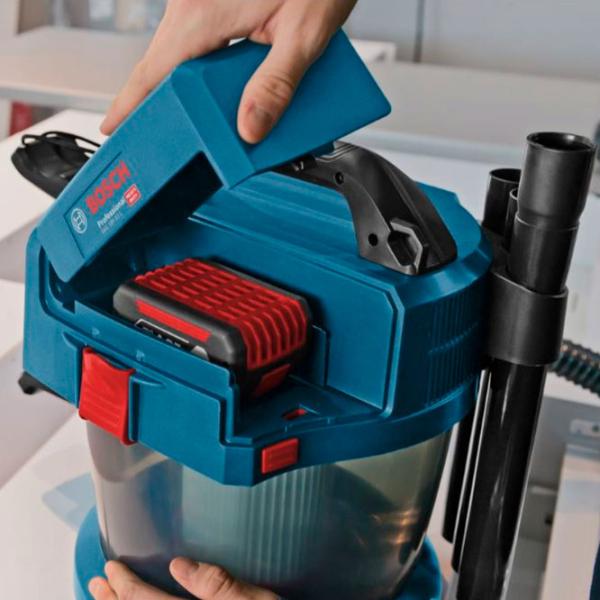 Промышленный пылесос Bosch GAS 18V-10L Сухая, влажная photo 4