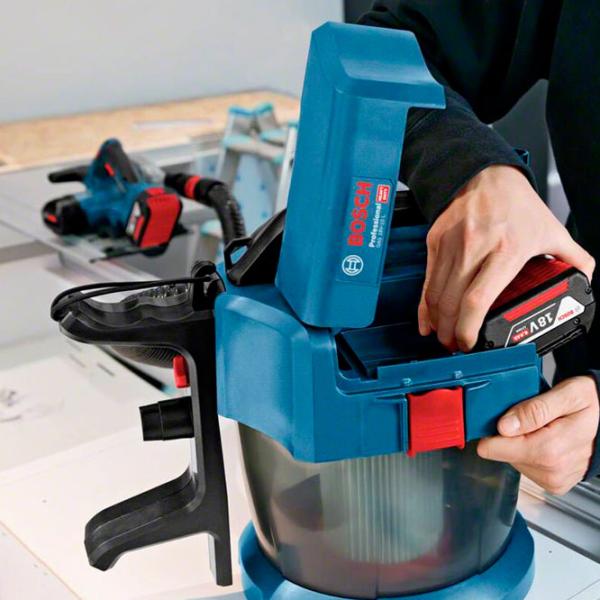 Промышленный пылесос Bosch GAS 18V-10L Сухая, влажная photo 8