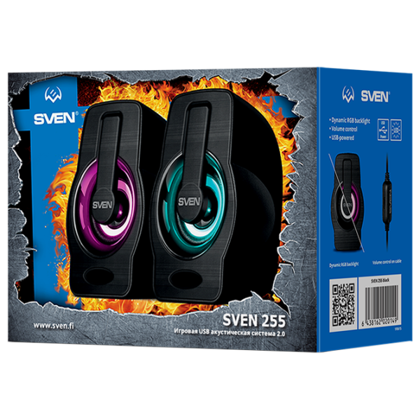 Sistem audio Sven 255 6 W/ Black photo 5