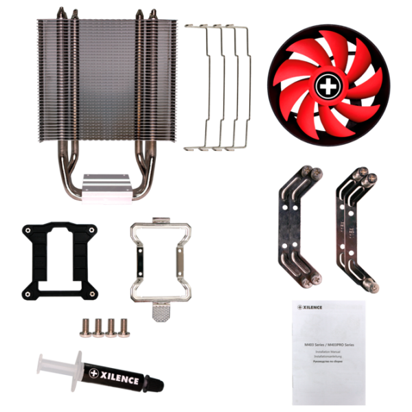 Cooler Xilence XC029 M403PRO Hidrodinamic/ 1800 rpm photo 7