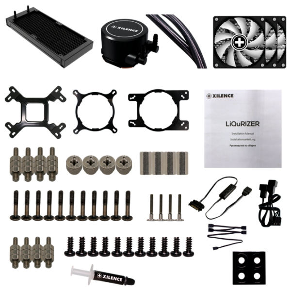 Cooler Xilence LiQuRizer 360 ARGB (XC980) Hidrodinamic/ 1800 rpm photo 8