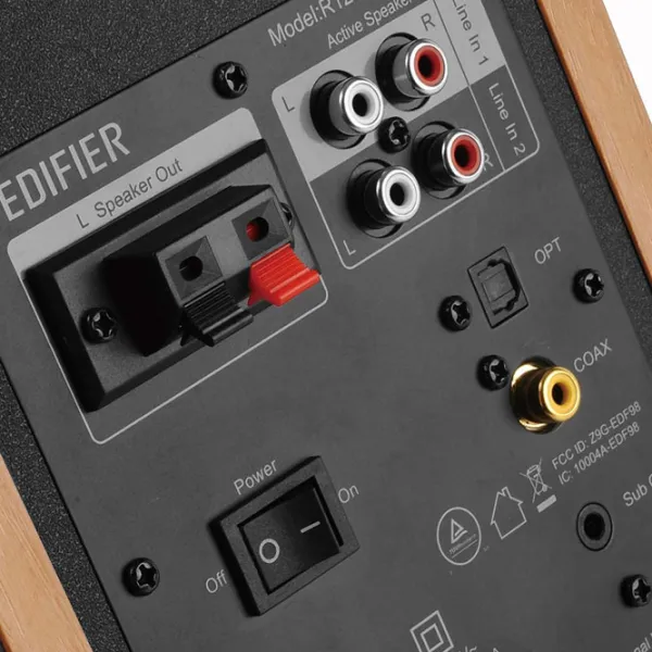 Sistem audio Edifier R1280DBs 42 W/ Brown photo 5