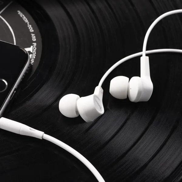 Наушники Hoco M50 Белый Проводная/ Персональный photo 4 Наушники Hoco M50 Белый Проводная/ Персональный photo 4