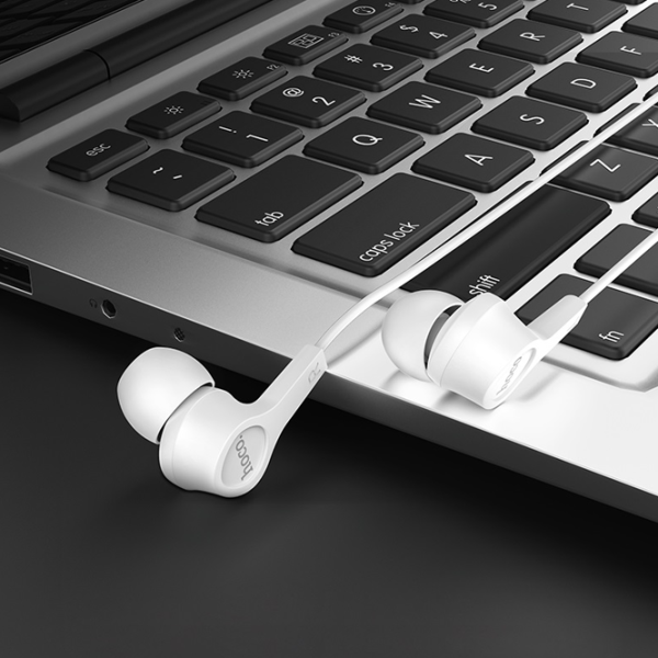 Наушники Hoco M50 Белый Проводная/ Персональный photo 5 Наушники Hoco M50 Белый Проводная/ Персональный photo 5