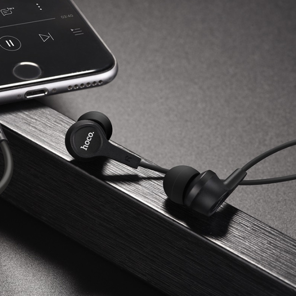Căști Hoco M50 Black Cu fir/ Personal photo 5 Căști Hoco M50 Black Cu fir/ Personal photo 5