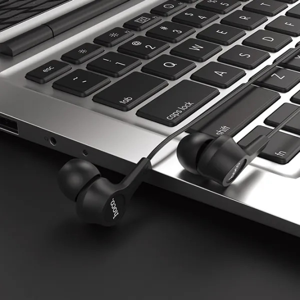 Căști Hoco M50 Black Cu fir/ Personal photo 6 Căști Hoco M50 Black Cu fir/ Personal photo 6