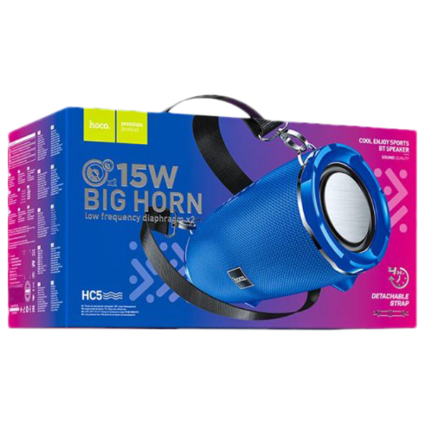 Boxă portabilă Hoco HC5 15 W/ Blue photo 3