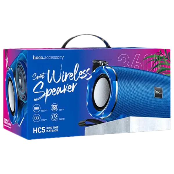Boxă portabilă Hoco HC5 15 W/ Blue photo 4