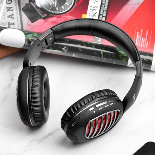 Наушники Hoco W23 Brilliant Sound Черный Беспроводные/ Персональный photo 5 Наушники Hoco W23 Brilliant Sound Черный Беспроводные/ Персональный photo 5