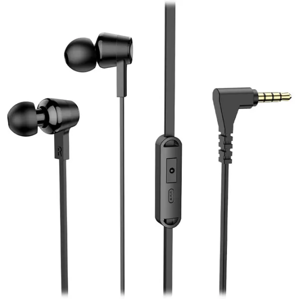 Căști Hoco M86 Black Cu fir/ Personal photo 2 Căști Hoco M86 Black Cu fir/ Personal photo 2