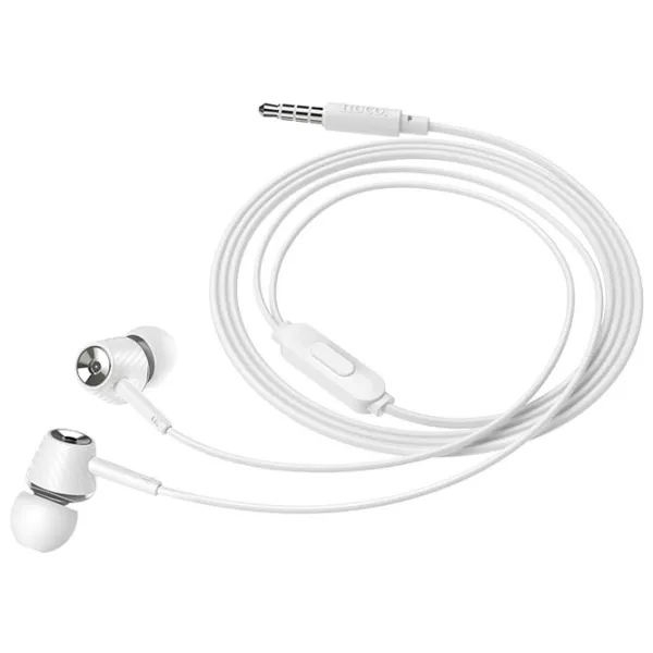 Căști Hoco M70 White Cu fir/ Personal photo 2