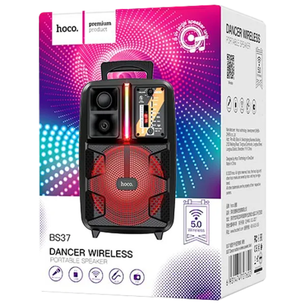 Boxă pentru Party Hoco BS37 10 W/ Black photo 5