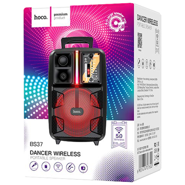 Boxă pentru Party Hoco BS37 10 W/ Black photo 5