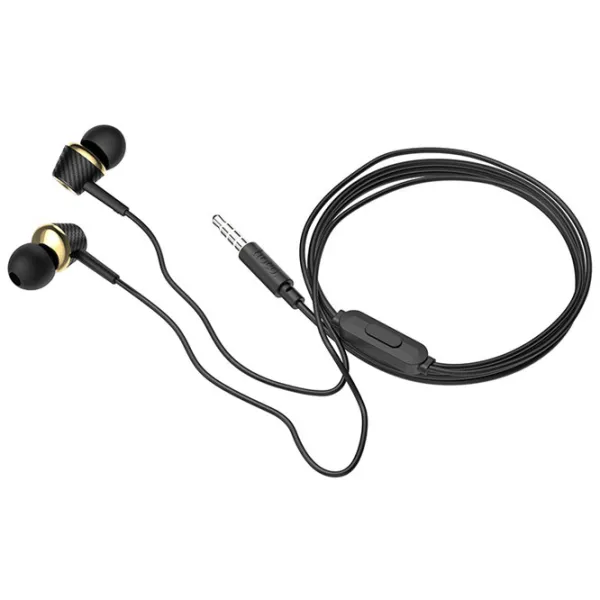 Наушники Hoco M70 Черный Проводная/ Персональный photo 2 Наушники Hoco M70 Черный Проводная/ Персональный photo 2