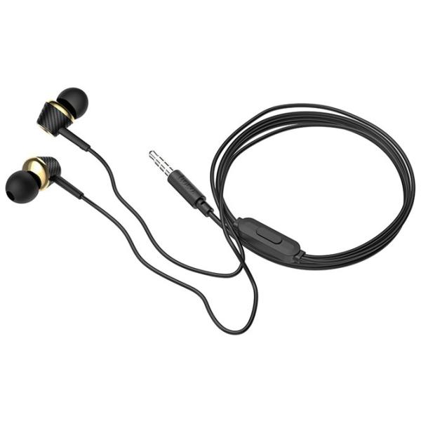 Наушники Hoco M70 Черный Проводная/ Персональный photo 2 Наушники Hoco M70 Черный Проводная/ Персональный photo 2