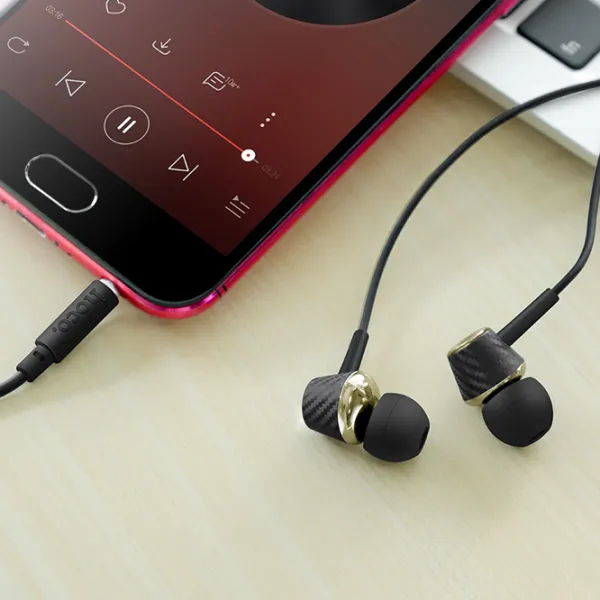 Наушники Hoco M70 Черный Проводная/ Персональный photo 6 Наушники Hoco M70 Черный Проводная/ Персональный photo 6