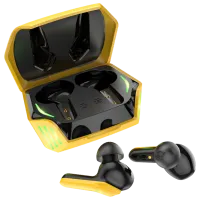 Căști Hoco S21 Magic Shadow Black Yellow Fără fir/ Gaming photo 2