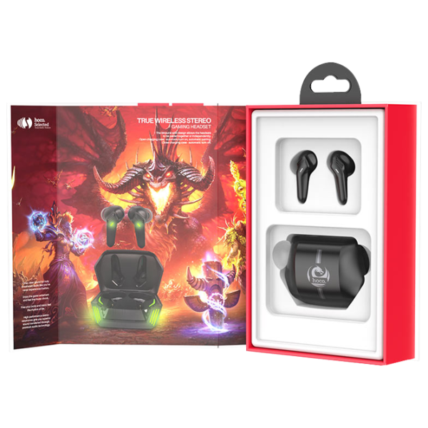 Наушники Hoco S21 Magic Shadow Черный Беспроводные/ Игровой photo 6 Наушники Hoco S21 Magic Shadow Черный Беспроводные/ Игровой photo 6
