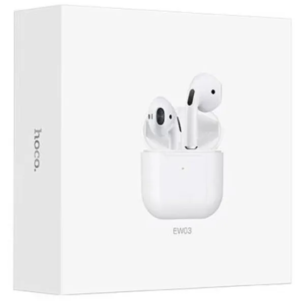 Наушники Hoco EW03 Airpods2 Белый Беспроводные/ Персональный photo 4 Наушники Hoco EW03 Airpods2 Белый Беспроводные/ Персональный photo 4