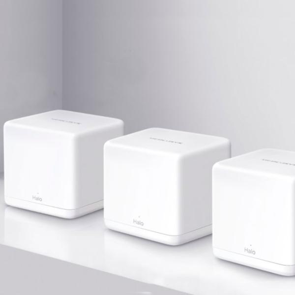 Wi-Fi Роутер Mercusys Halo H30G (3-pack) 400 Мбит/ с/ 867 Мбит/ с/ Белый photo 5
