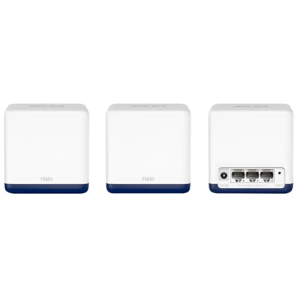 Маршрутизатор Mercusys Halo H50G(3-pack) 600 Мбит/ с/ 1300 Мбит/ с/ Белый photo 2