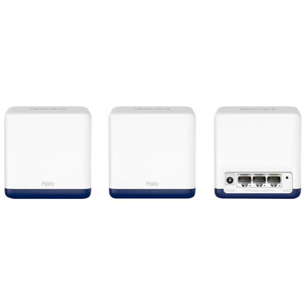 Маршрутизатор Mercusys Halo H50G(3-pack) 600 Мбит/ с/ 1300 Мбит/ с/ Белый photo 2