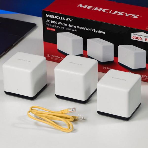 Маршрутизатор Mercusys Halo H50G(3-pack) 600 Мбит/ с/ 1300 Мбит/ с/ Белый photo 4