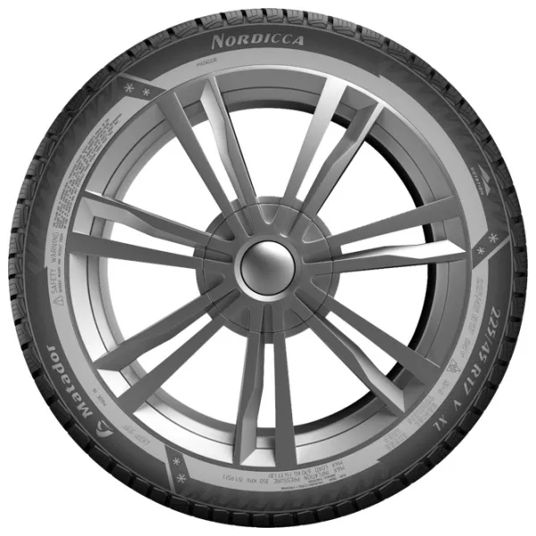 Шины Matador Nordicca MP93 215/ 65 R17 99V FR Зима/ Легковой photo 3 Шины Matador Nordicca MP93 215/ 65 R17 99V FR Зима/ Легковой photo 3