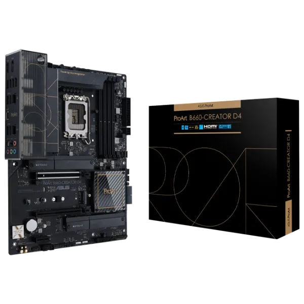 Материнская плата Asus ProArt B660-CREATOR D4 ATX/ Intel B660 photo 4 Материнская плата Asus ProArt B660-CREATOR D4 ATX/ Intel B660 photo 4