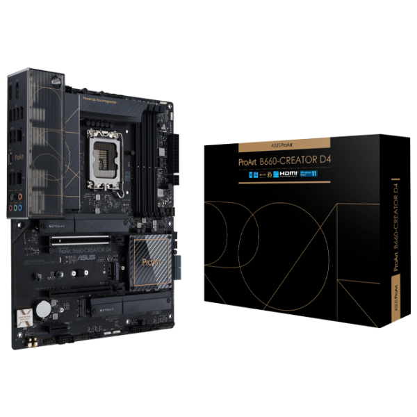 Материнская плата Asus ProArt B660-CREATOR D4 ATX/ Intel B660 photo 4 Материнская плата Asus ProArt B660-CREATOR D4 ATX/ Intel B660 photo 4